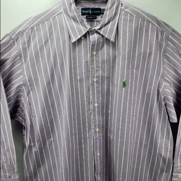 Ralph Lauren Classic Fit Long Sleeve Button Shirt - Picture 2 of 8